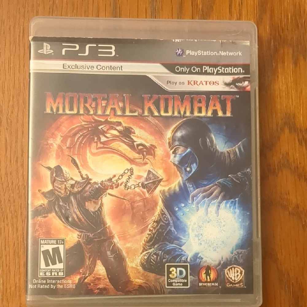 Mortal Kombat PS3 Game